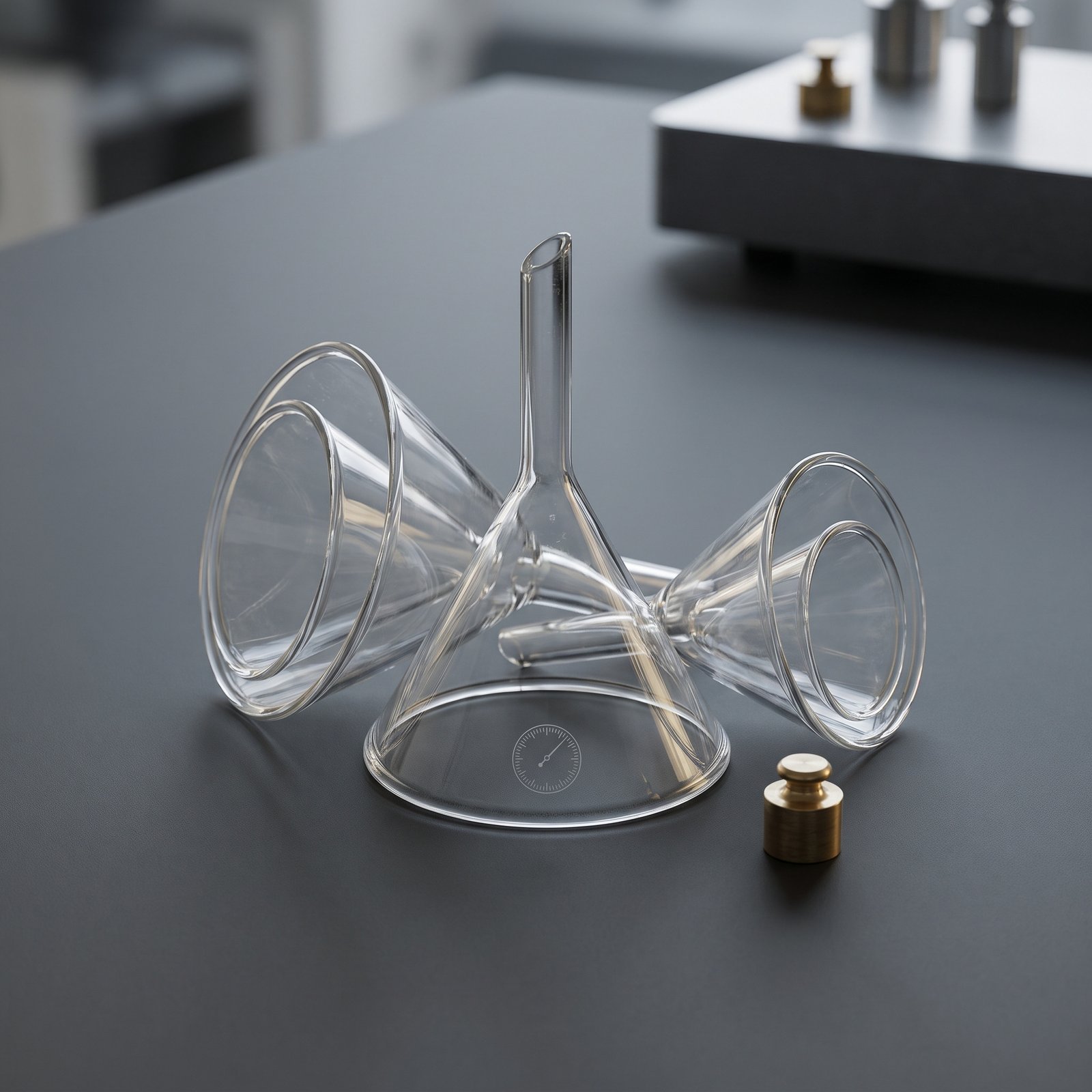 Borosil Glass Funnel Set II