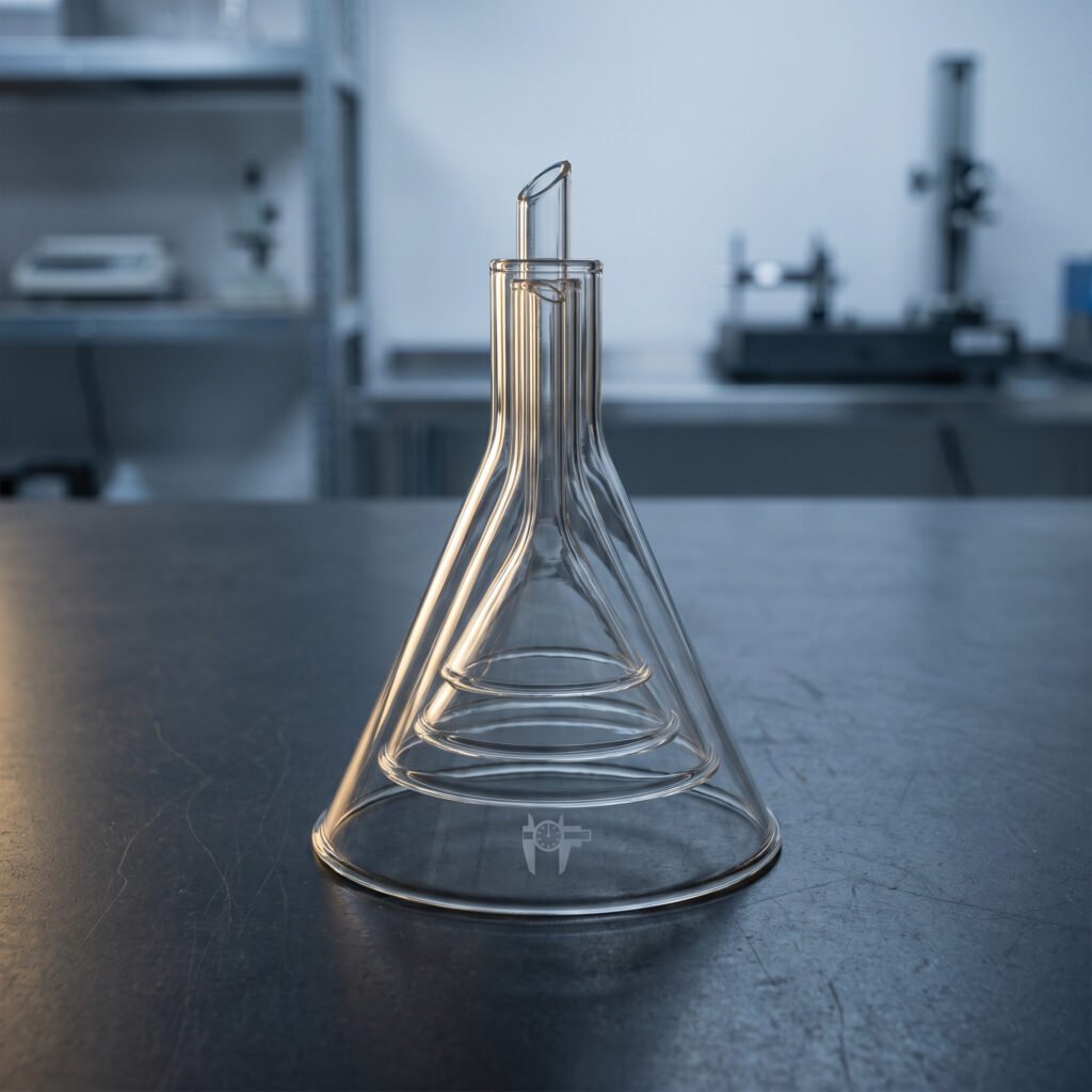Borosil Glass Funnel Set IV