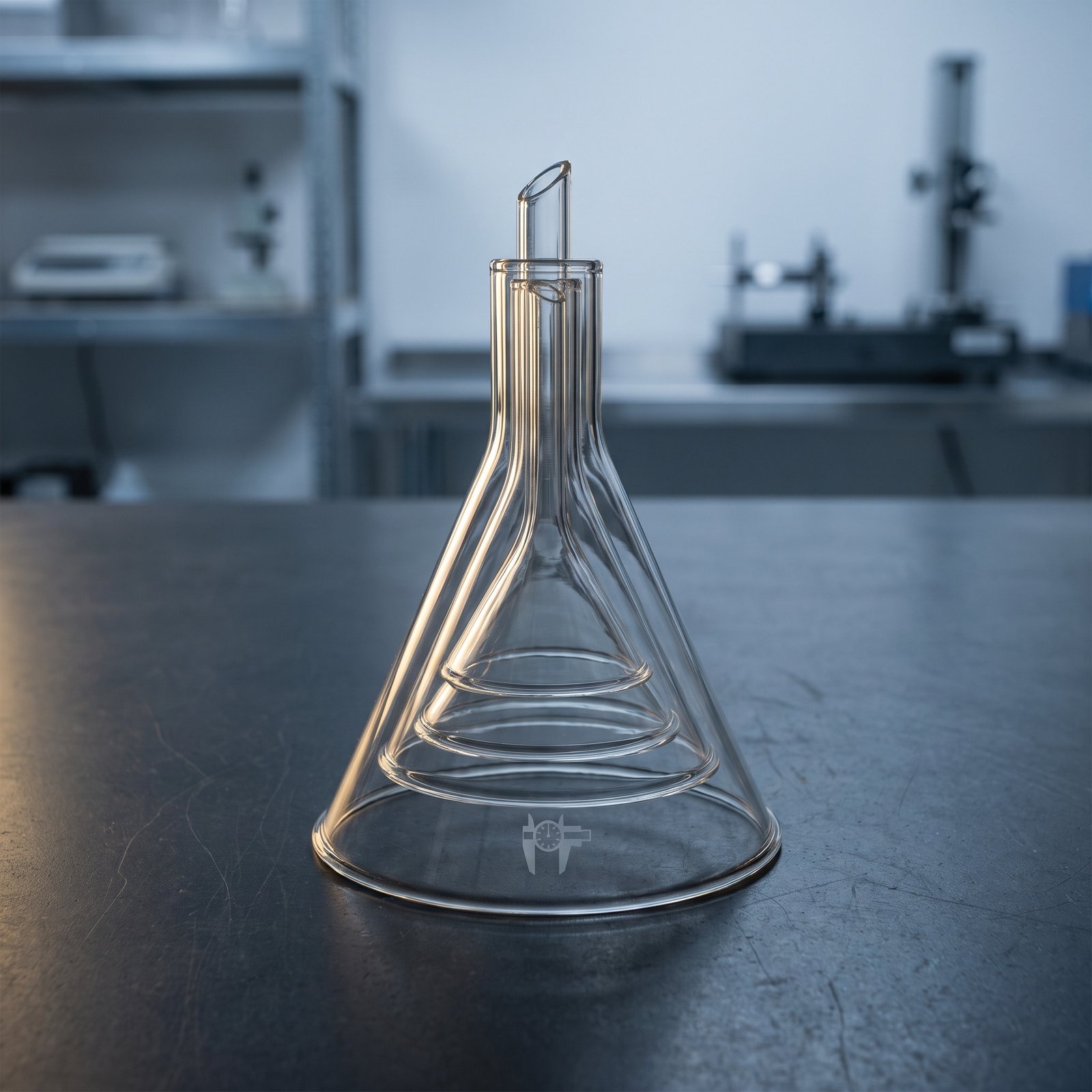 Borosil Glass Funnel Set IV