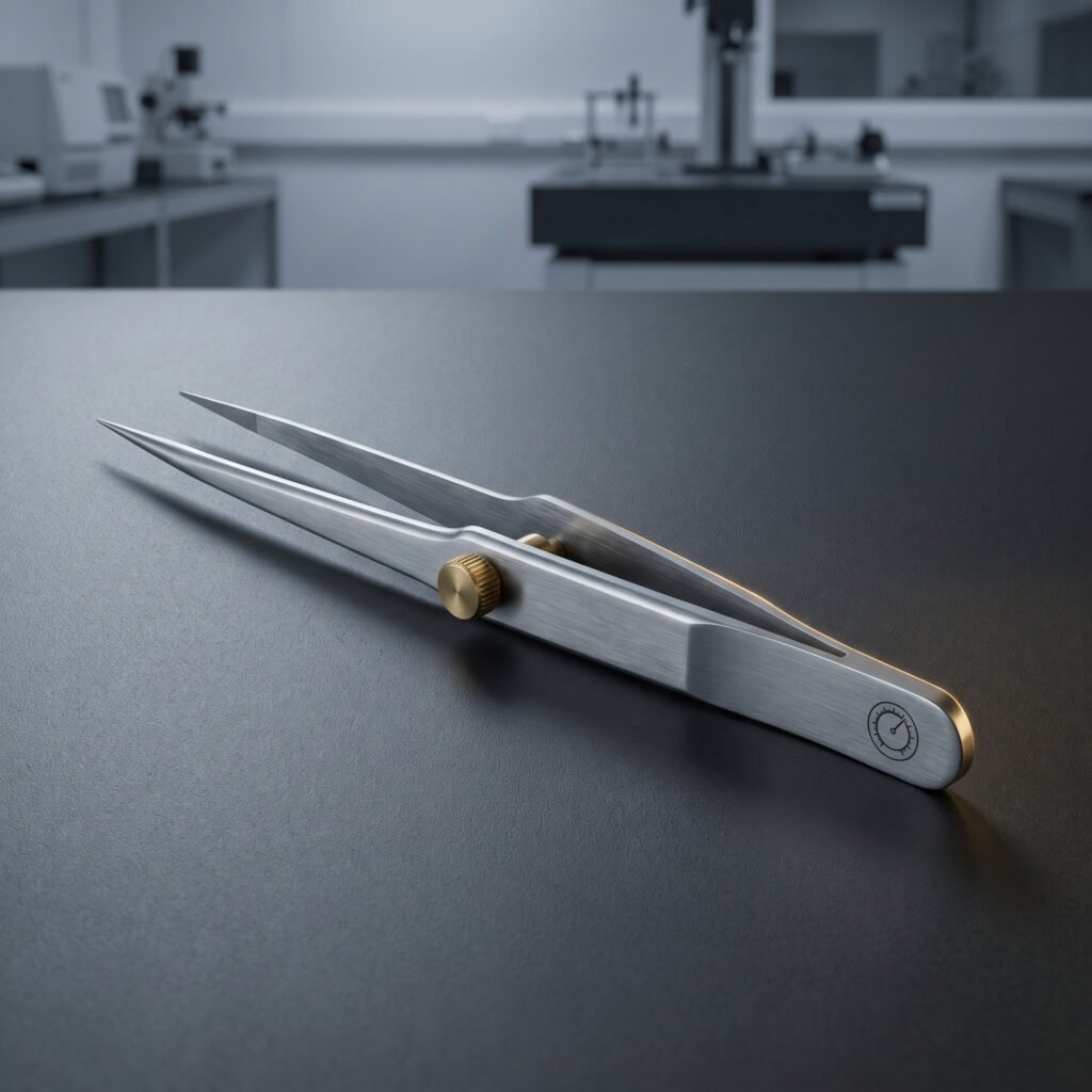 Cross-Lock Tweezers Set
